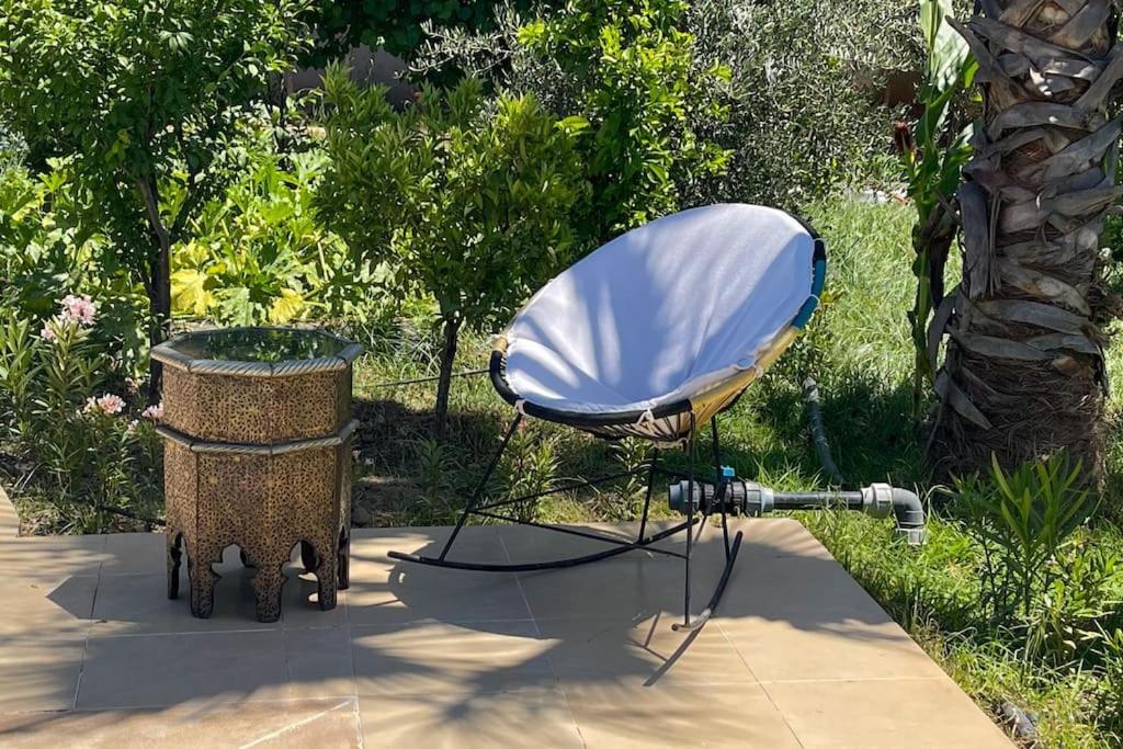 Ferme De Vacances Avec Une Grande Villa A Marrakech 马拉喀什 外观 照片