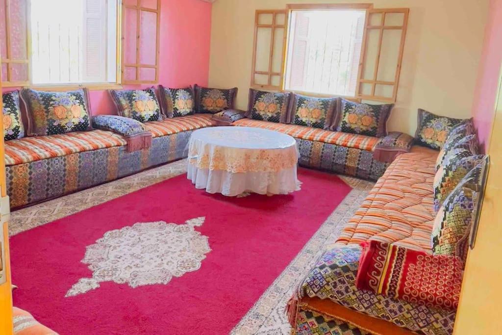 Ferme De Vacances Avec Une Grande Villa A Marrakech 马拉喀什 外观 照片