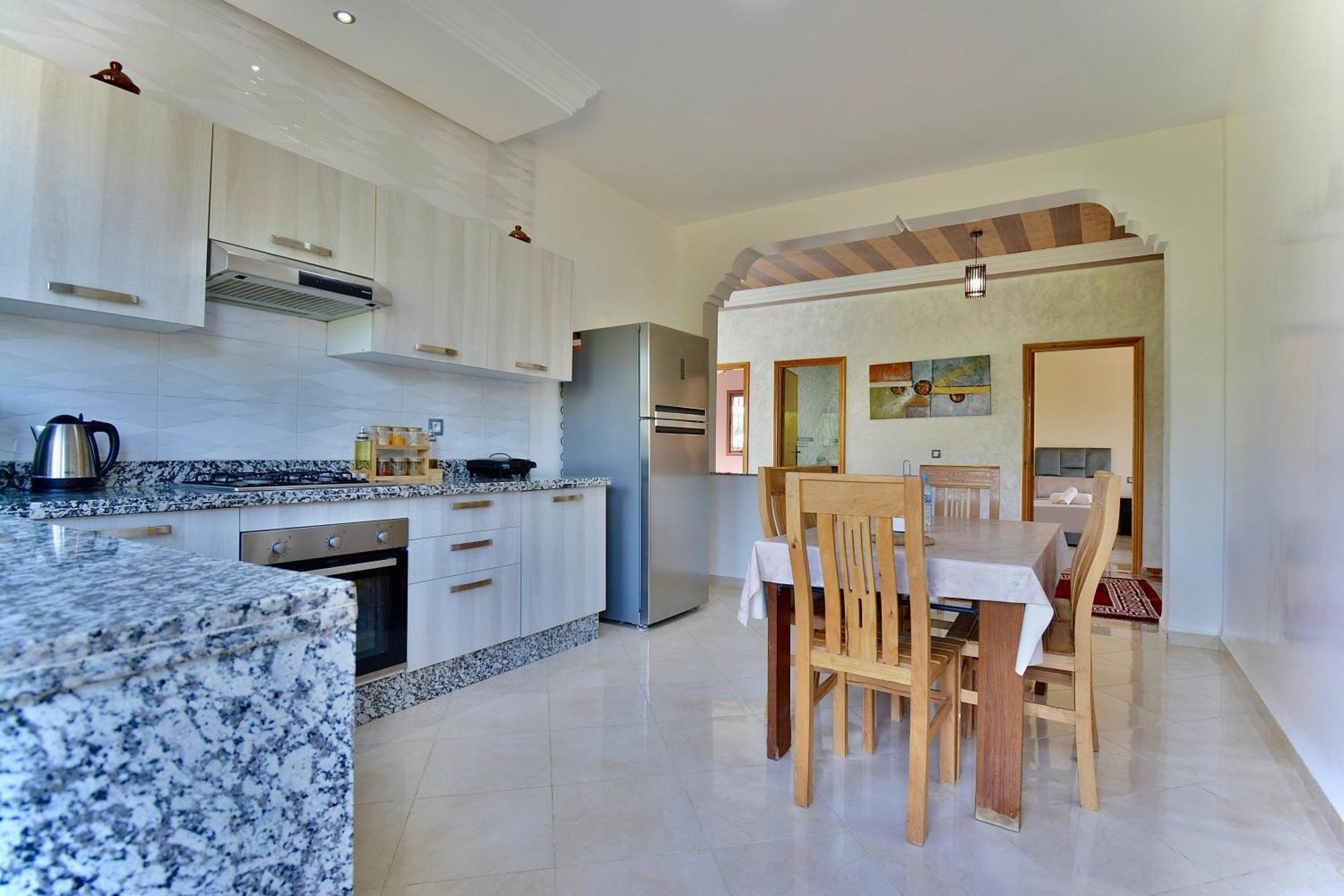 Ferme De Vacances Avec Une Grande Villa A Marrakech 马拉喀什 外观 照片