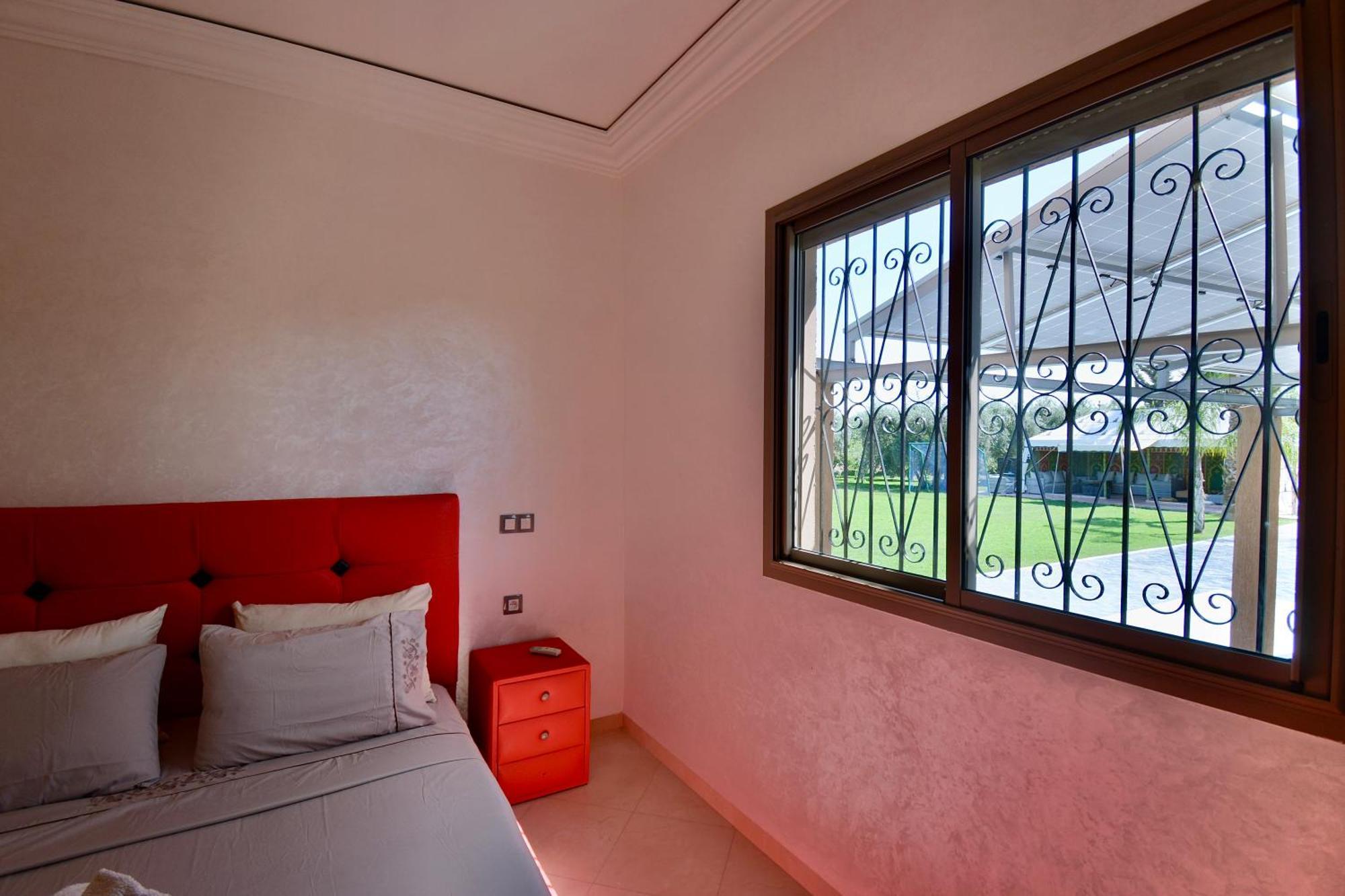 Ferme De Vacances Avec Une Grande Villa A Marrakech 马拉喀什 外观 照片