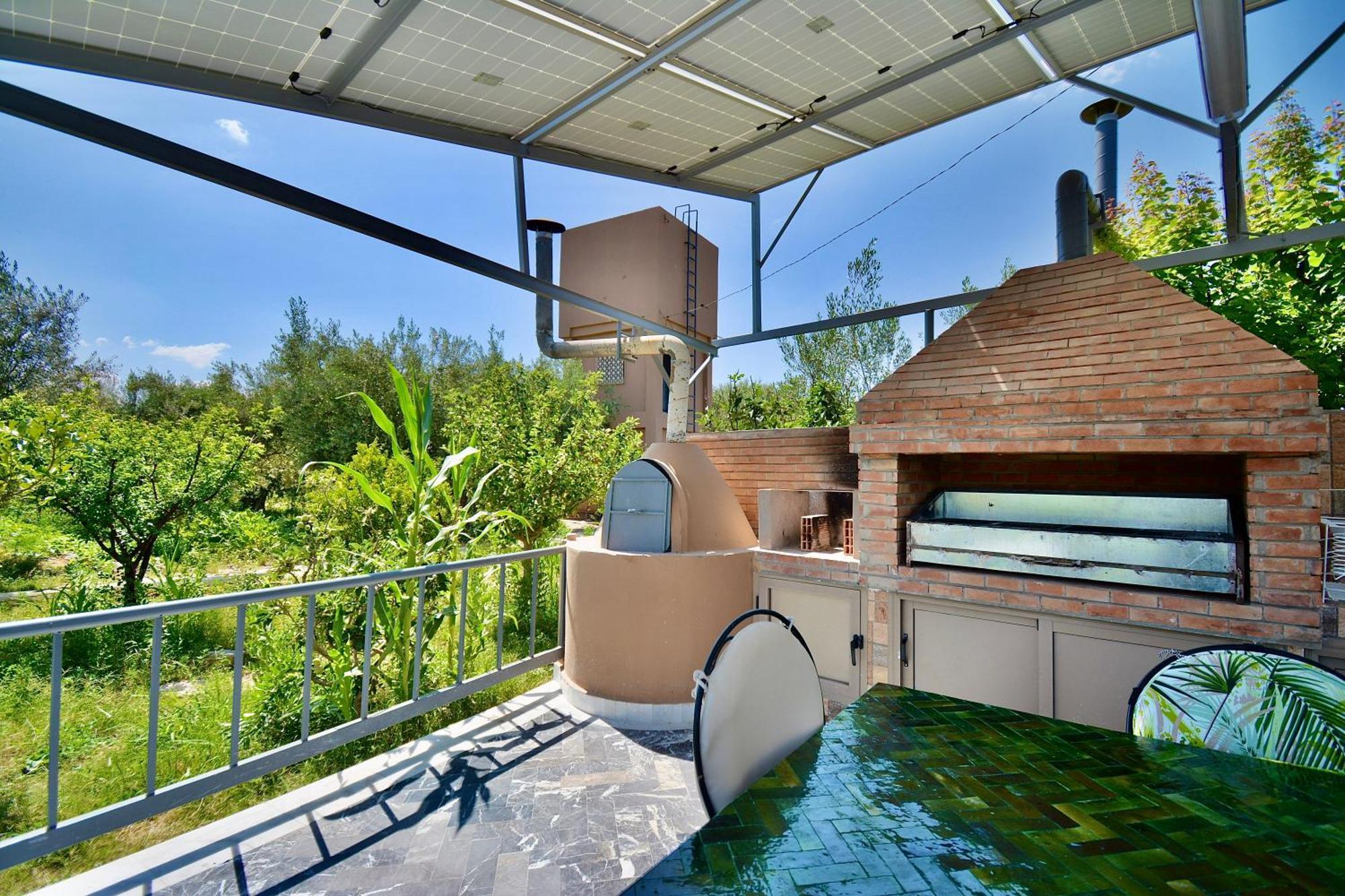 Ferme De Vacances Avec Une Grande Villa A Marrakech 马拉喀什 外观 照片
