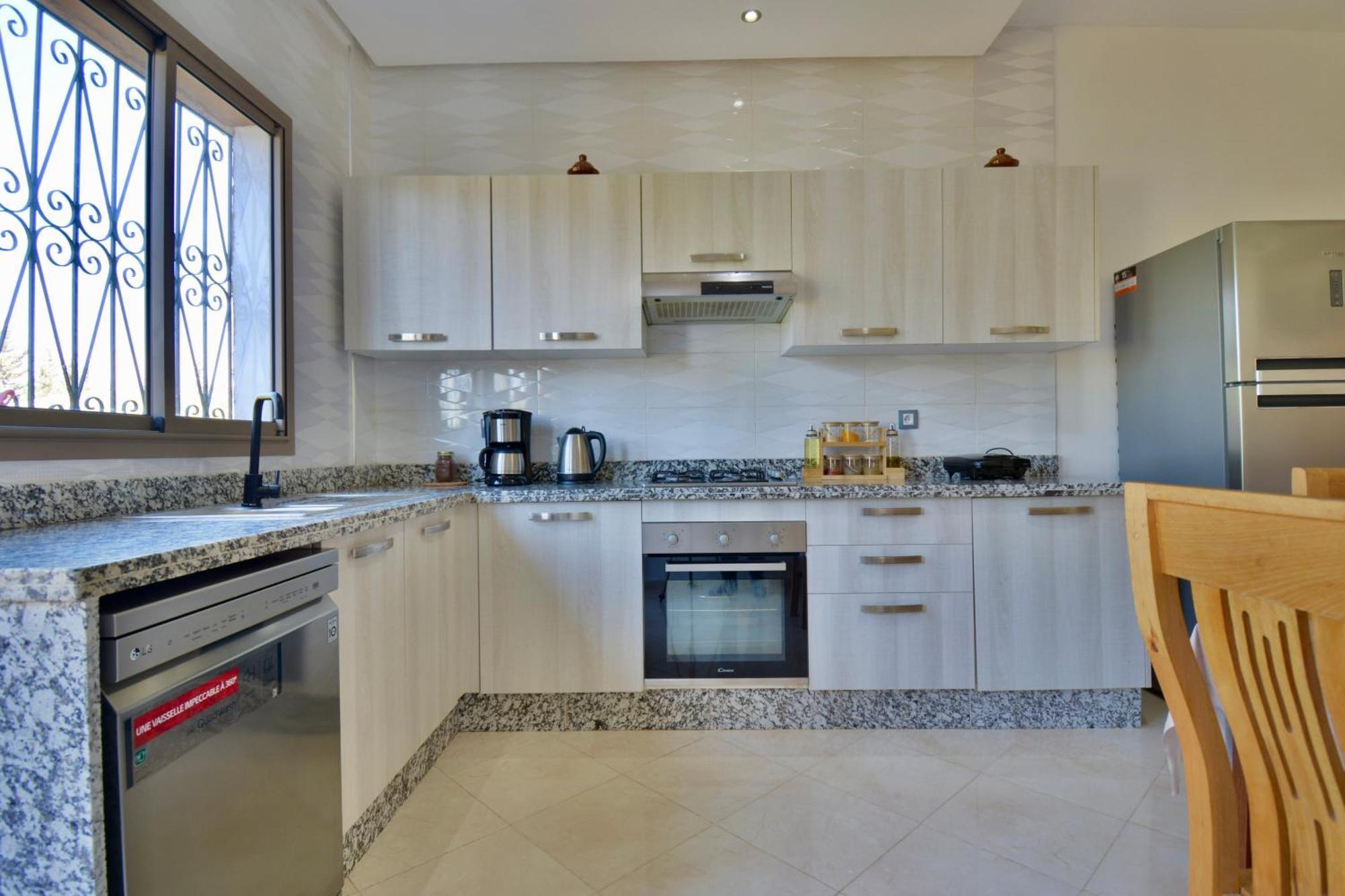 Ferme De Vacances Avec Une Grande Villa A Marrakech 马拉喀什 外观 照片