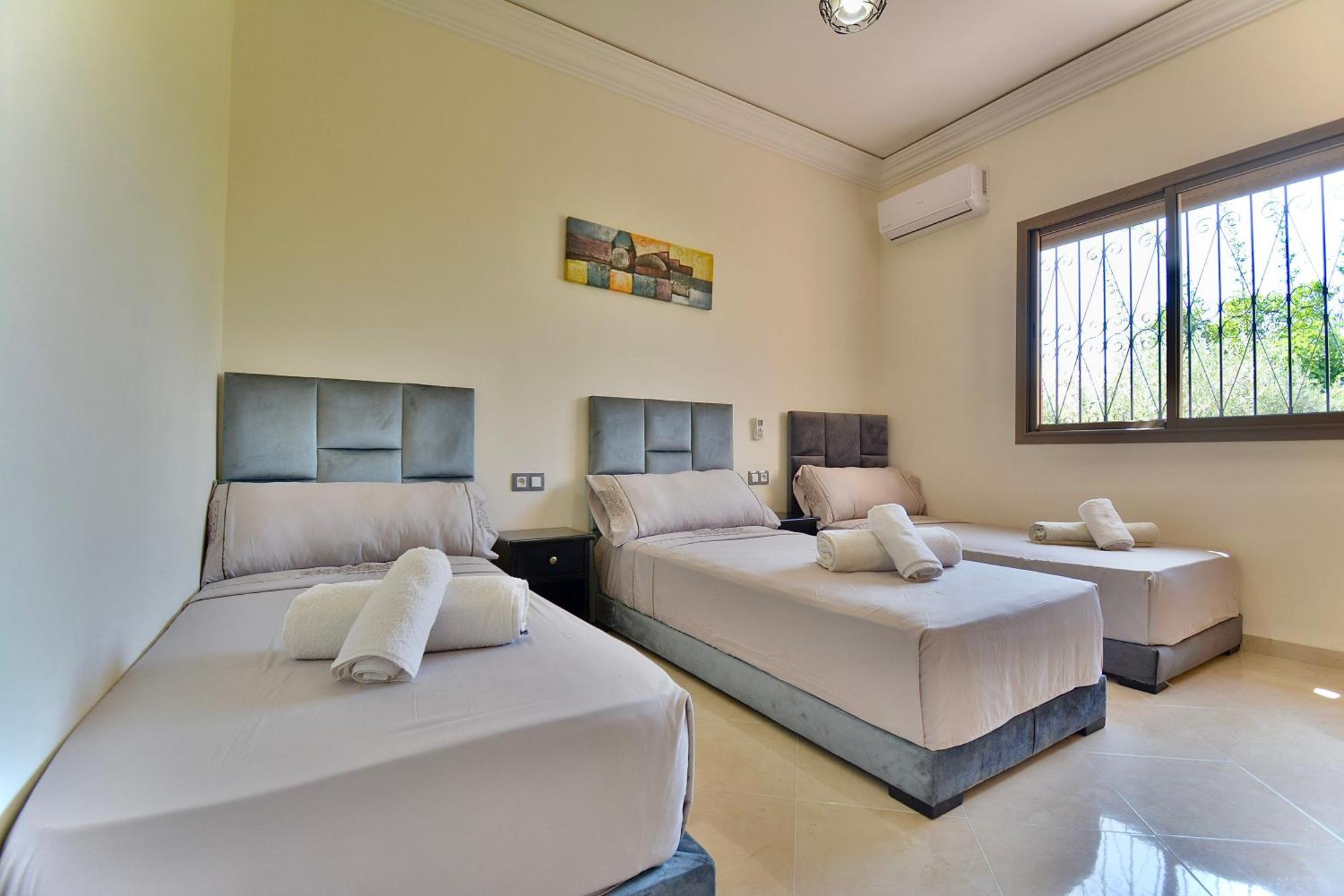 Ferme De Vacances Avec Une Grande Villa A Marrakech 马拉喀什 外观 照片