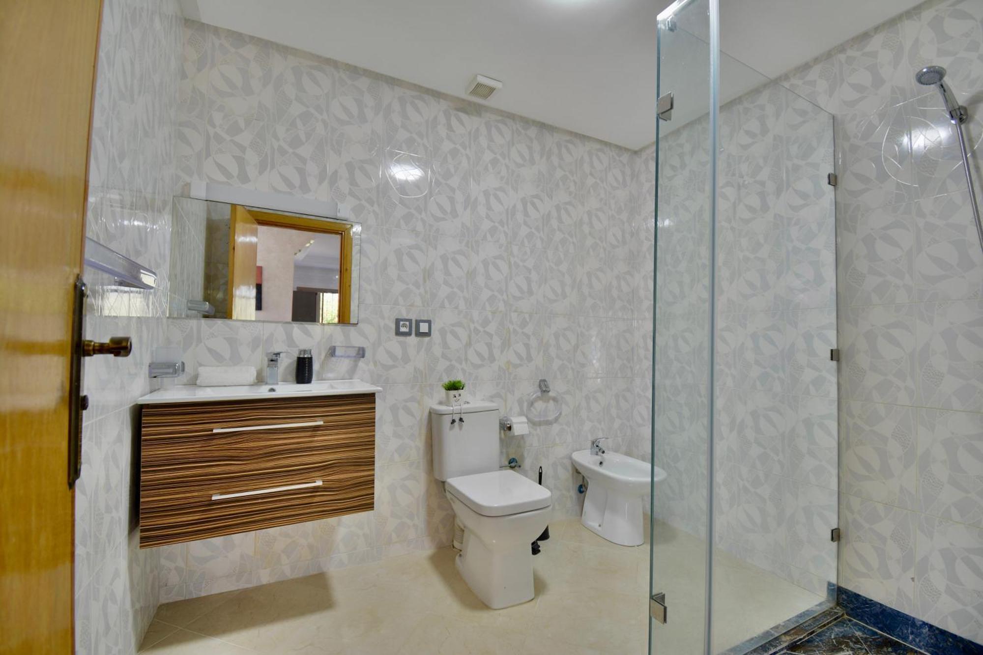 Ferme De Vacances Avec Une Grande Villa A Marrakech 马拉喀什 外观 照片